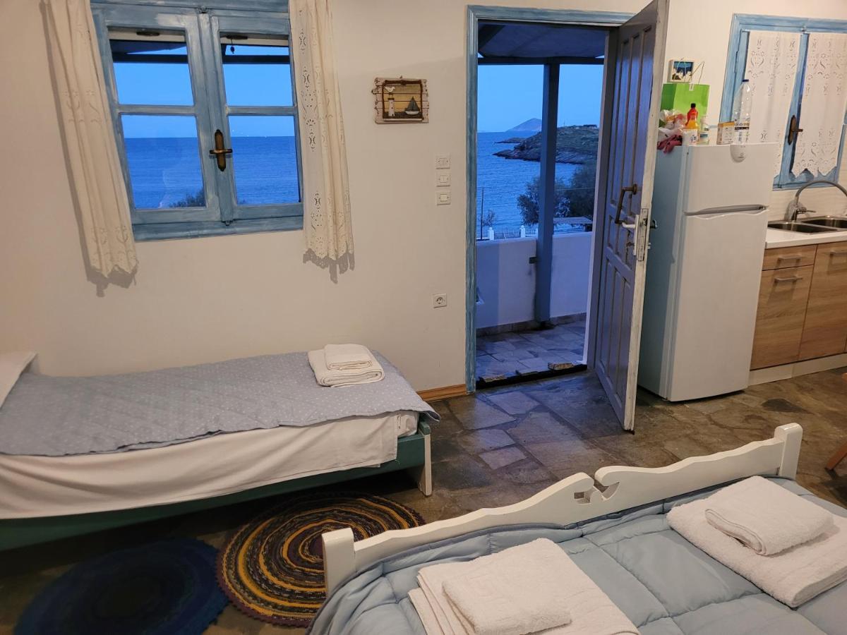 House On The Beach Ground Floor Villa คิทนอส ภายนอก รูปภาพ